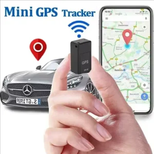 Mini Localizador GPS GF07 con Aplicación de Posicionamiento, Rastreador GPS Magnético para Vehículos, Localizador GPS Antirrobo y Antipérdida con Alarma